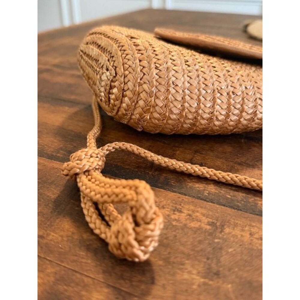 Hasting and Smith woven straw crossbody bag- NWOT
